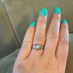 Sterling Moonstone Ring